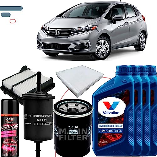 Troca de Óleo 10w30 + Filtros Honda Fit 1.5 16v 2009 A 2013