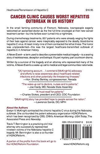 A Never Event: Exposing The Largest Outbreak Of Hepatitis C In American Healthcare History #TOP1