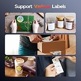 TATTMUSE Shipping Label Printer Bluetooth, Thermal Postage Label Printer 4x6 for Small Business, 2411BT Oscilloscope Compatible with Amazon, Royal Mail, eBay, Support iOS, Android, Windows and Mac - Image 9