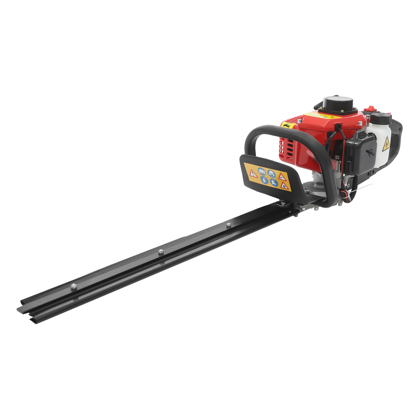 Tagliasiepi a benzina, 22,5 cc, a 2 tempi, 650 W, 9000 giri/min, lama da 56 cm, con serbatoio da 0,6 l, filtro dell'aria