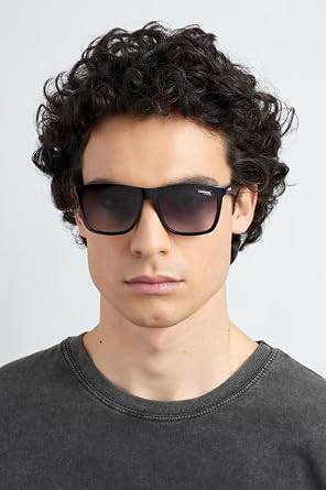 Carrera mens Carrera 5041/S Sunglasses, Black/Dark Gray Gradient, 56mm 16mm US