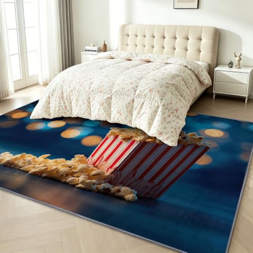 Alfombra lavable de salón para proteger suelos de comedor 4