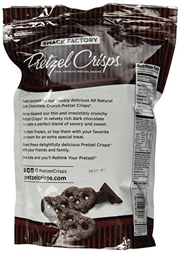 Pretzel Crisps Dark Chocolate Crunch (Pack of 2)