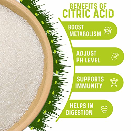Image of BAKE KING Citric Acid Powder 100G, (CITRUS) Citric Acid for Cleaning Purpose, Citric Acid For Food And Bakery, Food Grade, Citric Acid Powder for Making Malai Peda, Jalebi, Poha Chivda, Dhokla etc