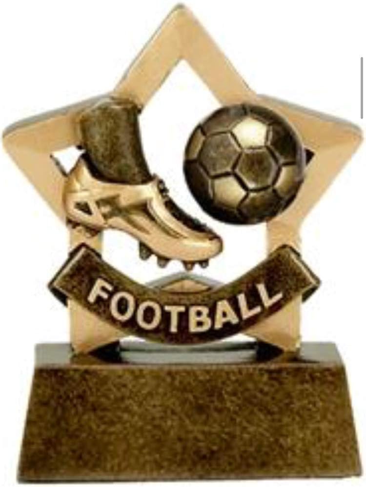 Glenway Small Football Sports Award, Trophy with FREE engraving Size: 3.25 Inch (8cm)