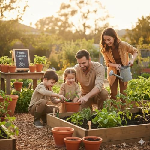 Image of Amazon Brand - All Season Vegetable Seeds Pack | 50 Premium Varieties - 2500+ Seeds | 95% Germination Rate | Non-GMO Home Garden Kit | Organic Heirloom Mix for Terrace, Balcony & Kitchen Gardening