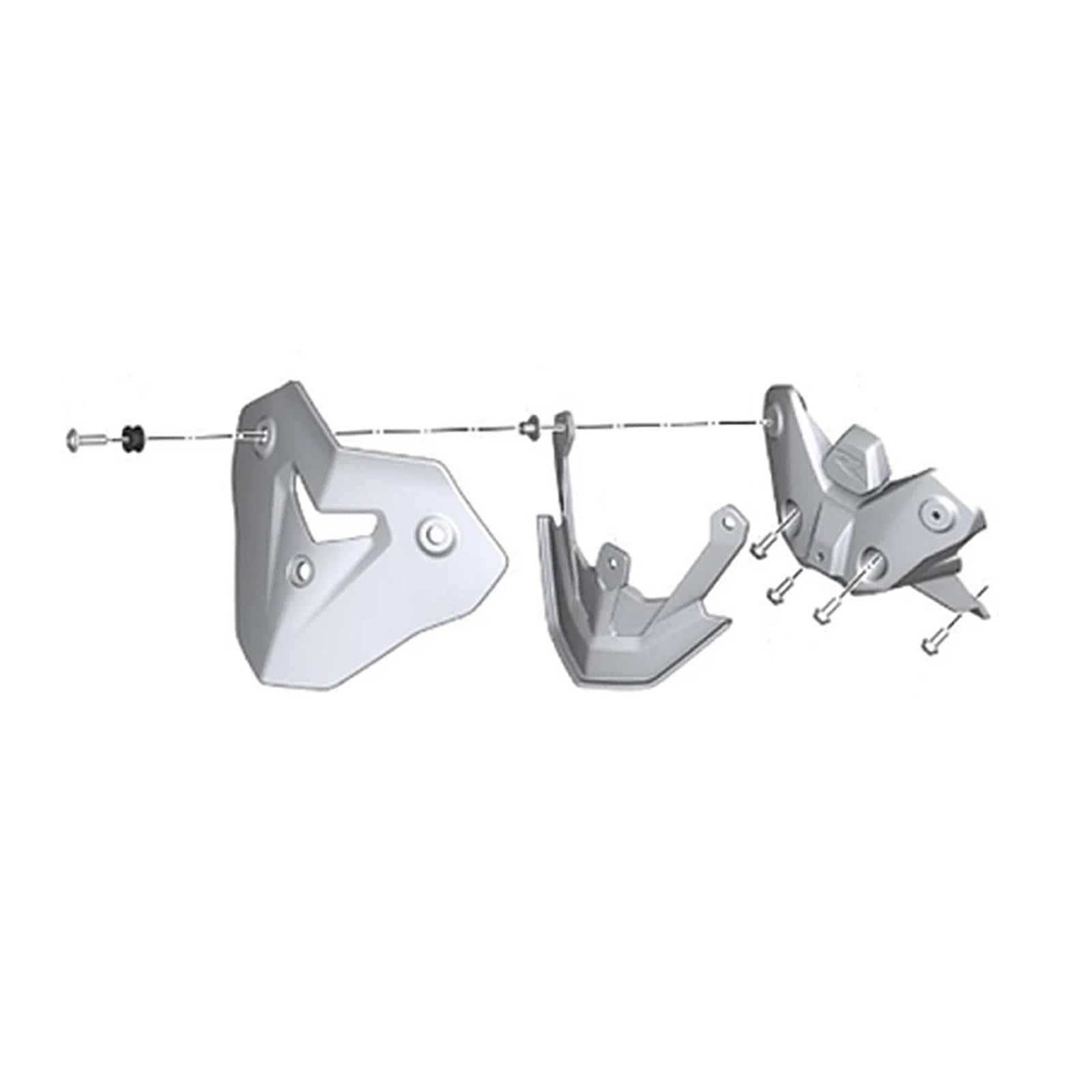 Przednia szyba motocyklowa Pasuje do BMW F900R F 900R F900 R Szyba przednia Osłona przednia Osłona przednia Deflektory wiatru Akcesoria motocyklowe(Transparent set)