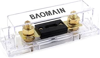 Baomain ANL-300A Electrical Protection ANL Fuse 300 Amp with Fuse Holder 1 Pack
