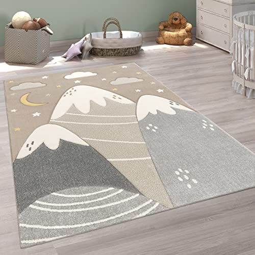 Questi tappeti per bambini incantano con un design 3D adatto ai bambini e moderno in accoglienti colori pastello e portano un'atmosfera da sogno nelle vostre quattro mura e nella stanza dei bambini con un motivo di tendenza.