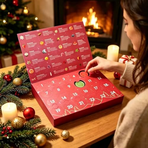Advent Calendar for Adults, 24 Pack Aromatherapy Shower Steamers for Adult - image 3