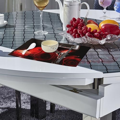 Set de table facile à nettoyer et infroissable pour repas de fête