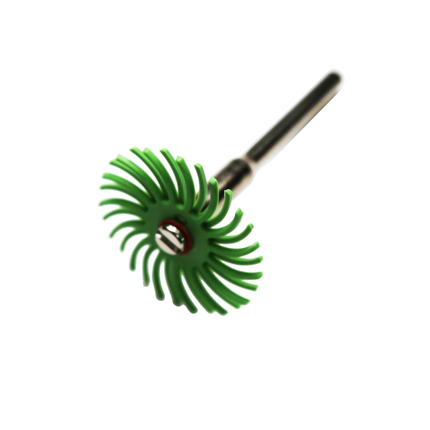 TMAX 66 pc Radial Bristle (1/8" Shank Mandrel) for Rotary Tool - Mixed Grit: 80#, 120#, 220#, 400#, 600#, 1000#