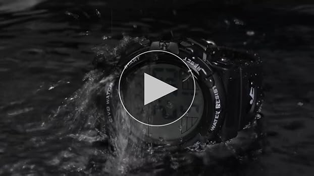 PACKOVE 2pcs 1270 Mens Digital Watch Mens Sports Watch Reloj Deportivo para Hombre LED Digital Watch Sport Watches for Men Exercise Watch Quartz Watch