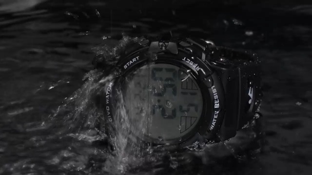 PACKOVE 2pcs 1270 Mens Digital Watch Mens Sports Watch Reloj Deportivo para Hombre LED Digital Watch Sport Watches for Men Exercise Watch Quartz Watch