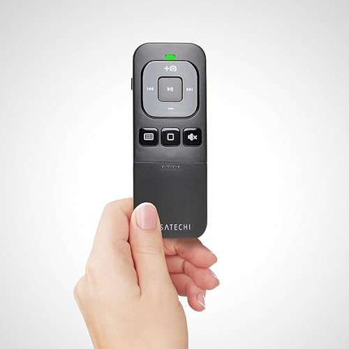 Miniatura 3 de Satechi Control remoto multimedia Bluetooth - No soporta presentaciones - Compatible con MacBook ProAir M2 2022 MacBook Pro 2021 de 14 pulgadas 16