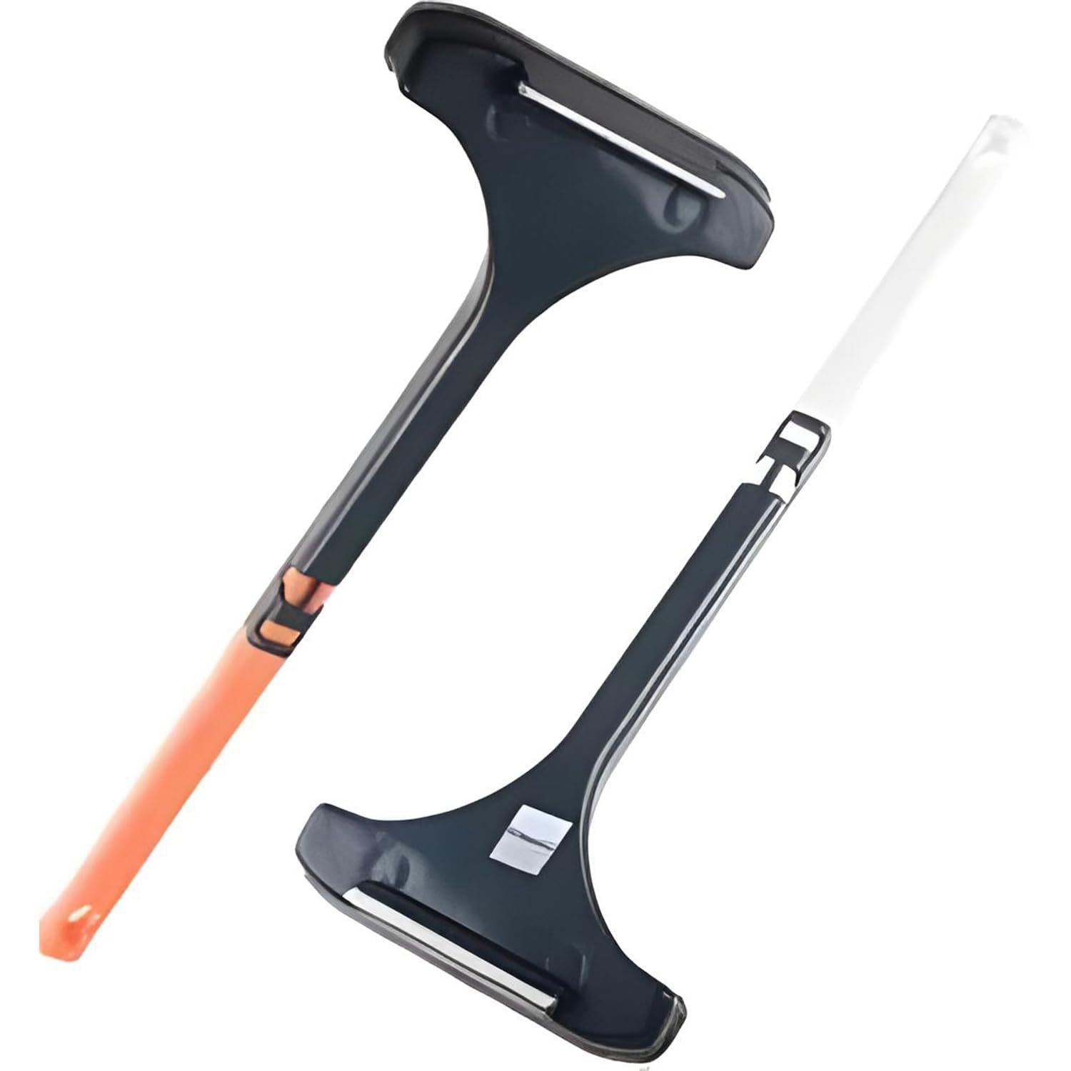 HKD Sales 2 in 1 Mesh Cleaner Brush with Windows Cleaning Wiper and Extended Handle Multipurpose Double Sided with Hanging Hole Used to Clean Mosquito Nets, Glass, Tabletop Etc Multicolor, Pack of 2-image-6