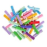 AKONE 100 Stück Lose zum Selber Beschriften Bunte Kleine Zettel Leer für Kindergeburtstag Adventskalender oder Geburtstag selber beschriften unbedruckt Leere bunte Mischung kleine Los unbeschriftet