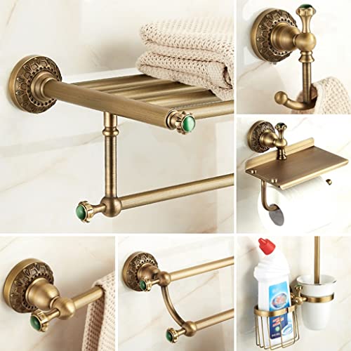 Support de brosse de toilette et accessoires pour optimiser les petits WC