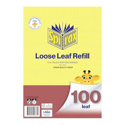 loose leaf binder paper