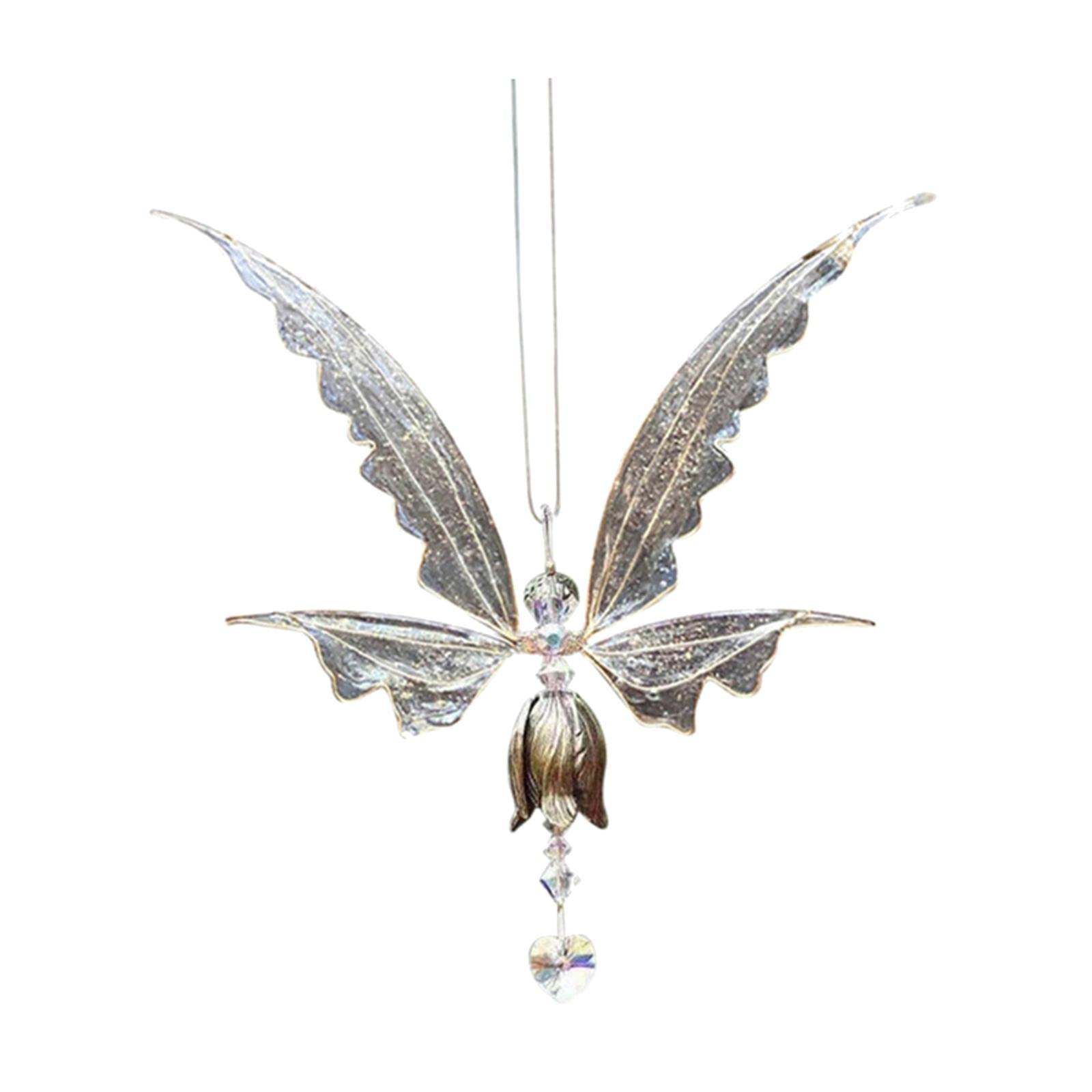 Fairy Wings Crystals Suncatcher Sun Catcher Hanging Window Clear | Suncatchers & Mobiles Home Déco-image-35