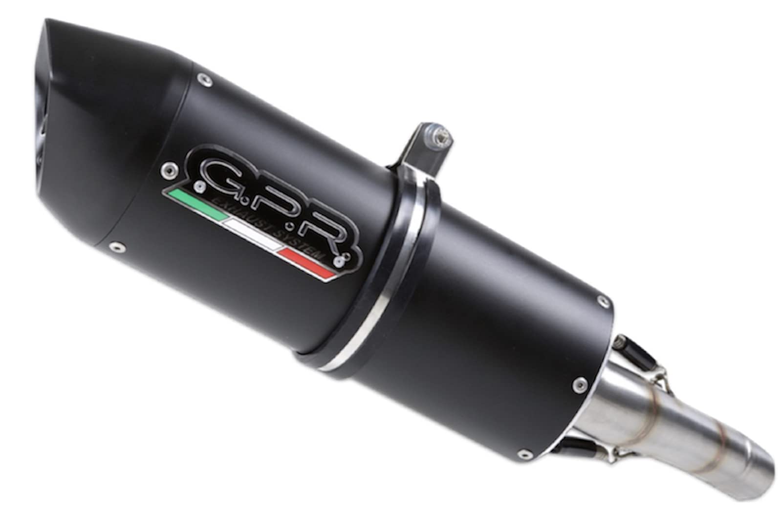 tubo de escape completo gpr homologado catalizado aluminio negro furore, db-killer incluido, h.215.fune compatible con honda crf 250 l 2013 2014 2015 2016 mototopgun