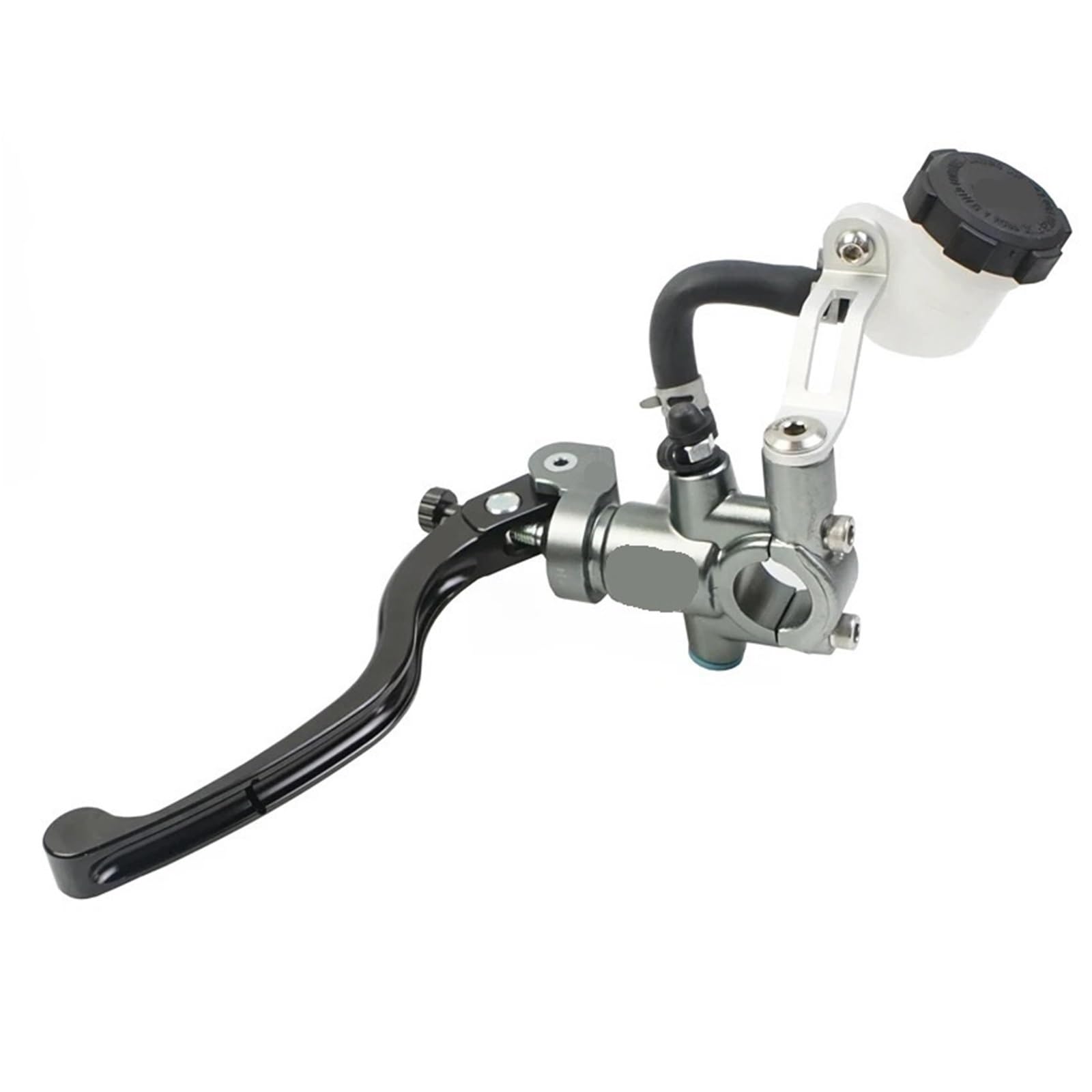 Hsyduhae Gray Left 15Mm Motorbike Brake Levers Fit For Yamaha R6 Fz6 Gsxr600 Zx-6R 14Mm 15Mm 16Mm 17.5Mm19mm Motorcycle Brake Clutch Pump Master Cylinder Lever Handle(Gray Left 15Mm)