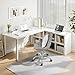 VECELO Height Adjustable Business Task Chair - Comfortable Padded Faux Leather Office Chair, Premium Craftsmanship, Rolling Swivel Desk Chair for Home Office Conference Room-Grey