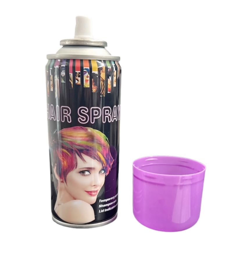 Spray Temporal de Color para Cabello 3oz, 6 Unidades miniatura 3
