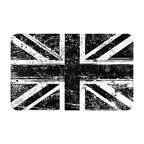 Paillasson Union Jack Paillasson Extérieur Absorbant Paillasson D'Entrée Maison Deco Tapis De Baignoire, pour Entrée, Chambre, 60x40cm