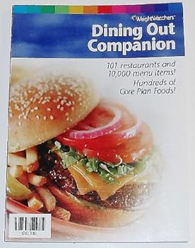 Paperback Dining Out Companion 101 Restaurants and 10,000 Menu Items! Hundreds of Core Plan Foods! Book
