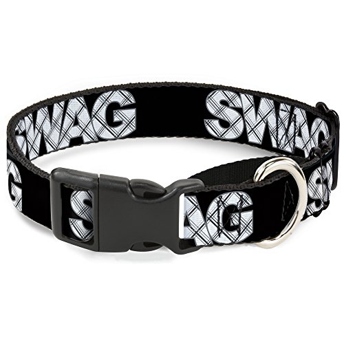 obN_E "Swag Black/Plaid X Martingale Dog  zCg/O[ 2.5 cm Ch-tBbg 9-38.1 cm lbN-S