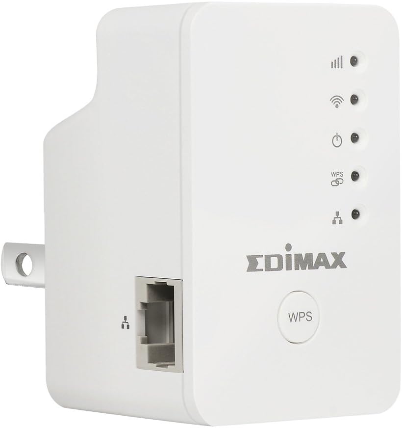 Edimax EW-7438RPn Mini N300 Universal Wireless Range Extender (White)