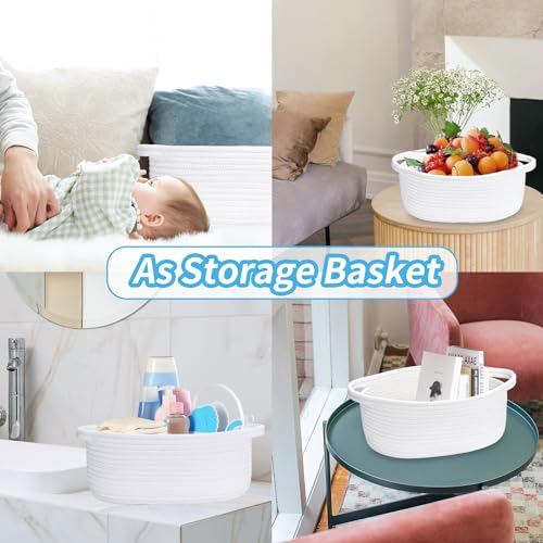 image for ABenkle Small Basket with Gift Bag and Ribbons, 12