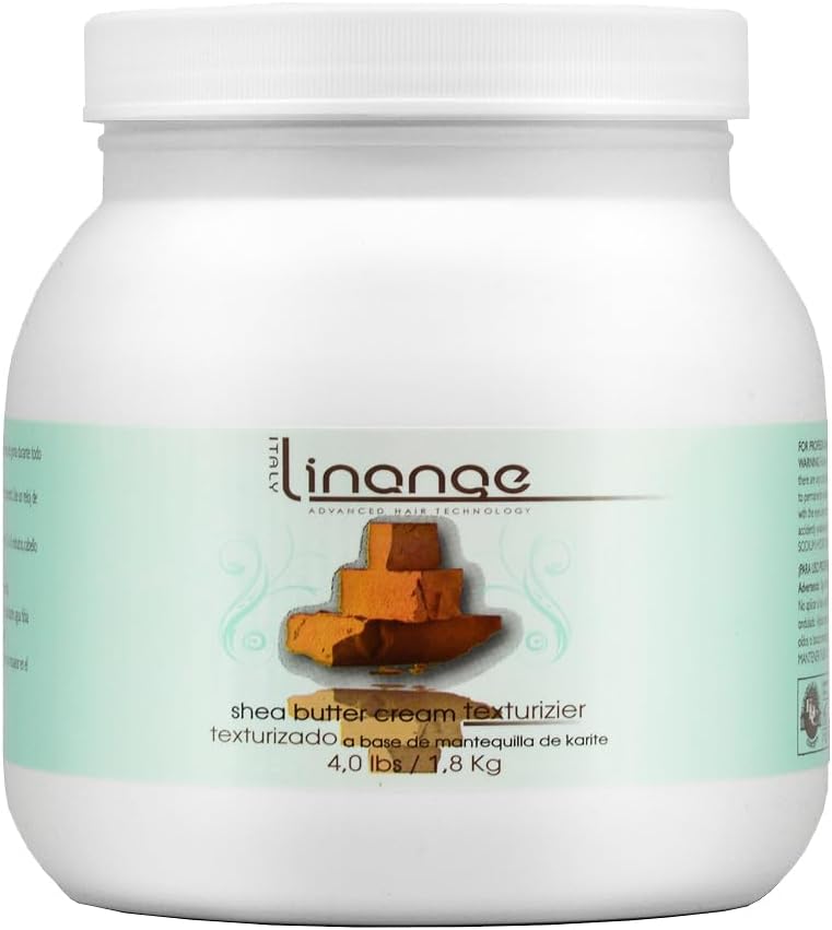 Linange Shea Butter Cream Texturizer 4lbs/1.8kg (Pack of 2