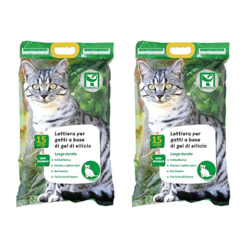 Sabbia Silica Per Gatti Aumapet - 30 Litri | Cristalli Assorbenti E Anti-Odore