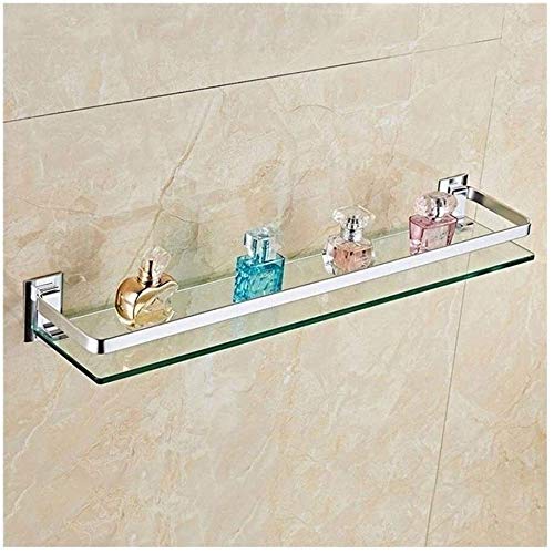 Étagère de rangement de salle de bain pour éviter les chutes de flacons