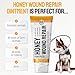 Hot Spot Treatment for Dogs Gel – Safe with Dog Cone – Colloidal Silver – No Antibiotic Ointment for Dog – Cuts, Rashes, Irritations & Bites – Honey Wound Repair Gel – All Breeds – 2 Pack Set x 2 oz