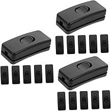 Angoily 15 Pcs Interruptor De Da Lâmpada Interruptor Dimmer Interruptor Elétrico On-Off Kit De Reparo Da Lâmpada Substituição Do Interruptor On/Off Interruptor On-Line Interruptor