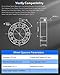 ECCPP 4PCS 6x139.7 Wheel Spacers Hubcentric 1.25