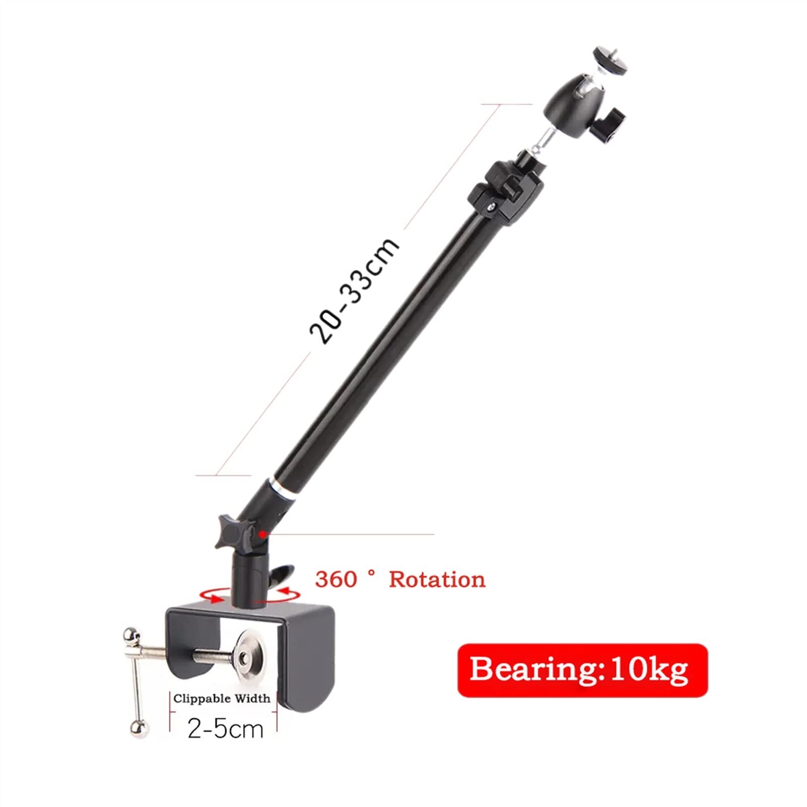 Supporto Proiettore Supporto for proiettore da comodino Divano da camera da letto contro il muro Proiettore retrattile for uso domestico Telaio di supporto universale universale per casa ufficio sale