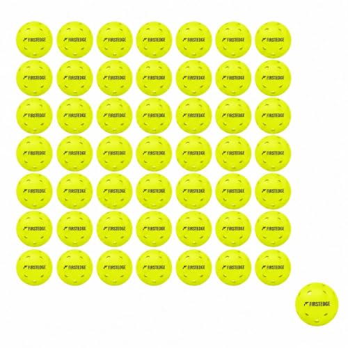 Image of PRO - 40 USAPA Approved Pickleball Ball Outdoor (50 Pickleball Balls) | Single-Piece Rotational Molded | 40-Hole Design | Durable High-Performance Balls for All-Weather Play