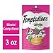 Temptations Classic Crunchy and Soft Cat Treats Blissful Catnip Flavor, 3 oz. Pouch