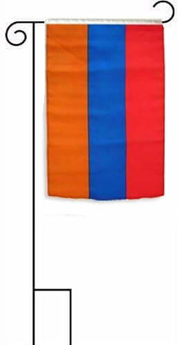 Deluxe 12x18 12"x18" Armenia Sleeved wGarden Stand Flag by Lumaglow