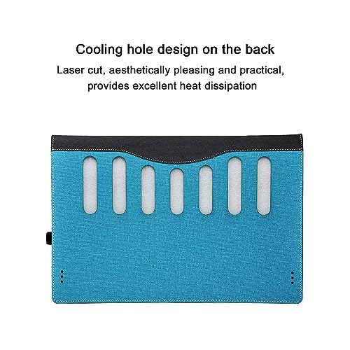 Funda para Laptop 15.6 pulgadas compatible con HP, cuero PU miniatura 3