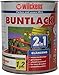 Produktbild Wilckens 2in1 Acryl Buntlack für Innen und Außen  Glänzend - 750 ml - RAL 5010 Enzianblau