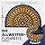 Mibao Half Round Door Mat, Non-Slip Welcome Entrance Way Mat, Durable Rubber Mats, Low-Profile Heavy Duty Doormat, Circle Mats for Garage, Patio, High Traffic Areas, 18" x 30", Yellow