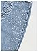 WDIRARA Toddler Girl's Rhinestones Flare Jeans Lace Belted Bell Bottom Denim Pants Medium Wash 6Y