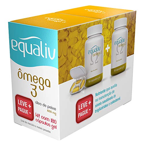 Equaliv Omega 3 180 Cápsulas