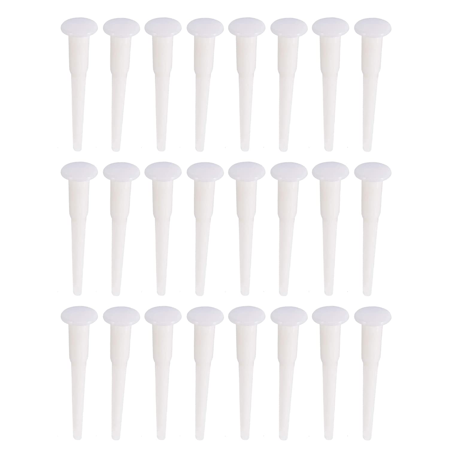 Newsfana Yoga Ball Plug, Exercise Ball Plug, Exercise Ball Plug Replacement Kit, Air Stopper Plug Pin for Fitness Exercise Sport Yoga Ball Inflatable Bed Pool Valve Pin Adapter Kit (24pack)