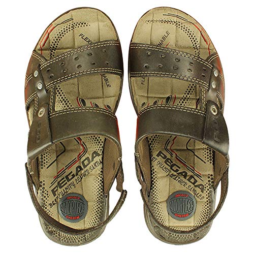Sandália Masculina Fecho Pegada